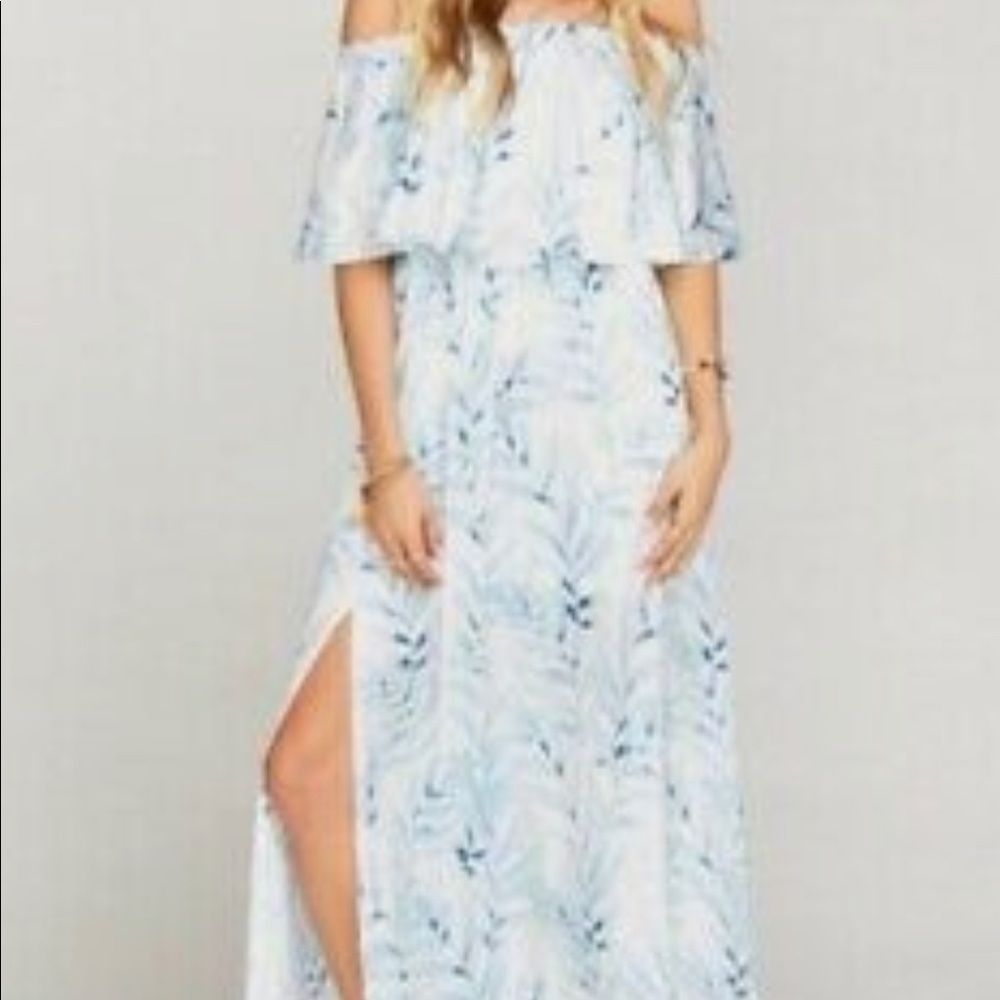 Show me your Mumu - Hacienda off the shoulder dress